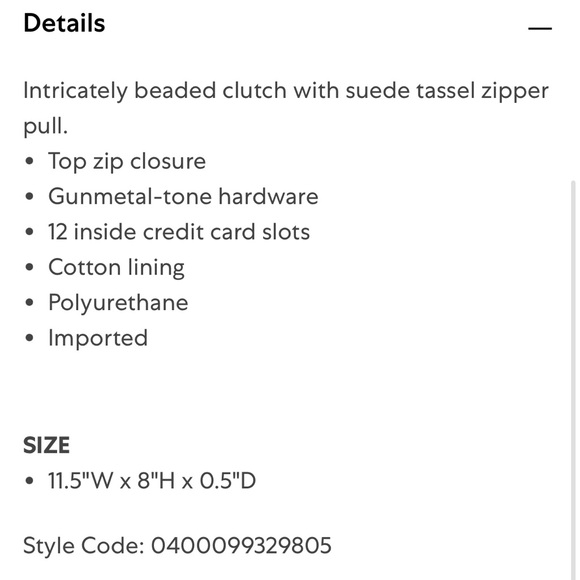 Sam Edelman Zara Beaded Clutch - Picture 5 of 6